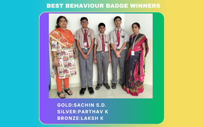 November Month's Best Behaviour Badge Winners