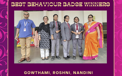 Best Behaviour Badge Winners (Classes 5–12)