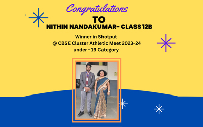 CBSE Cluster Athletic Meet 2023 - 2024