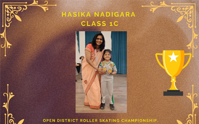 Hasika Nadigara - Roller Skating Champion