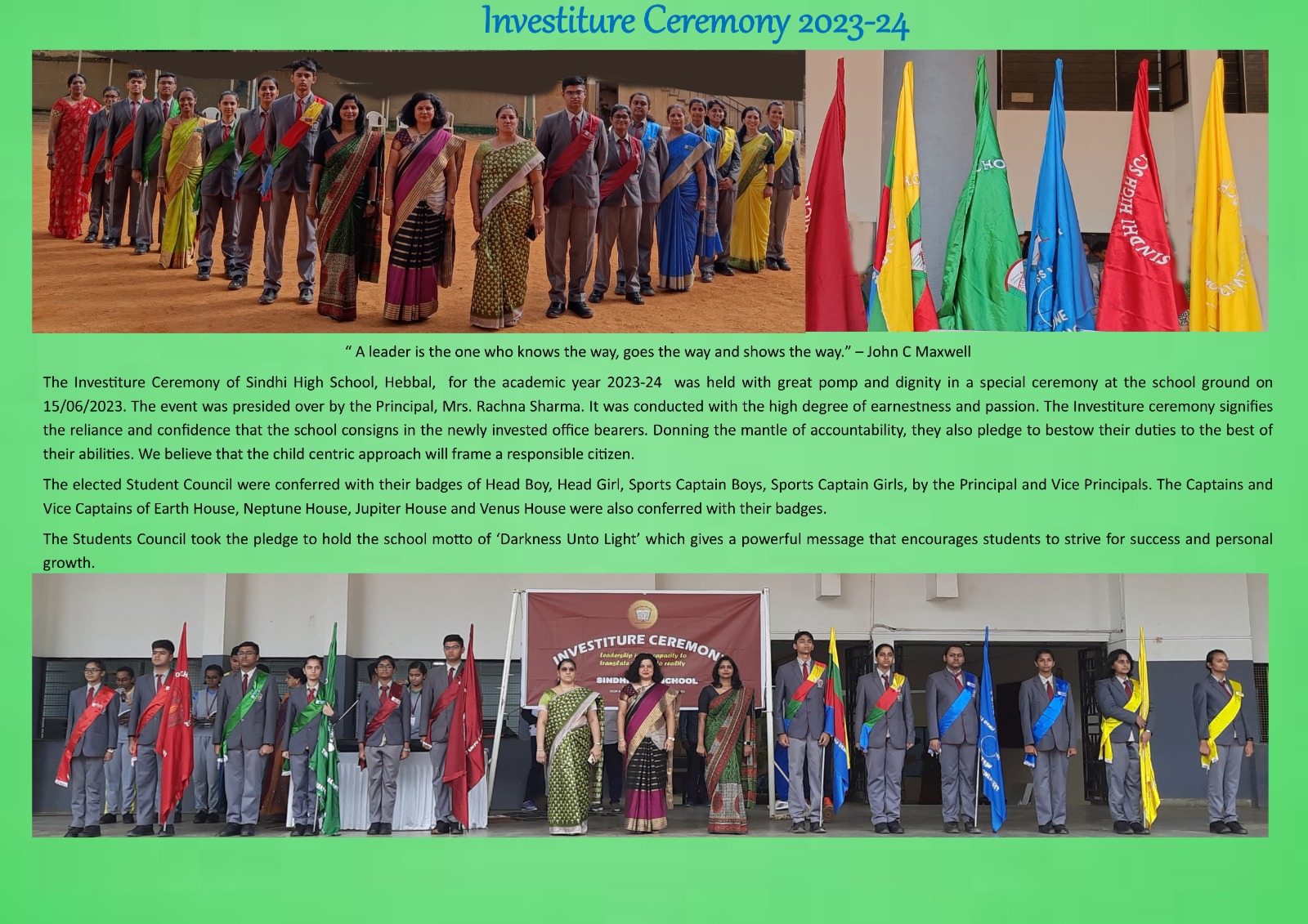 Investiture Ceremony