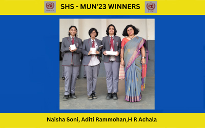 SHS MUN'23 Winners