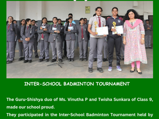 Inter-School Badminton Tournament