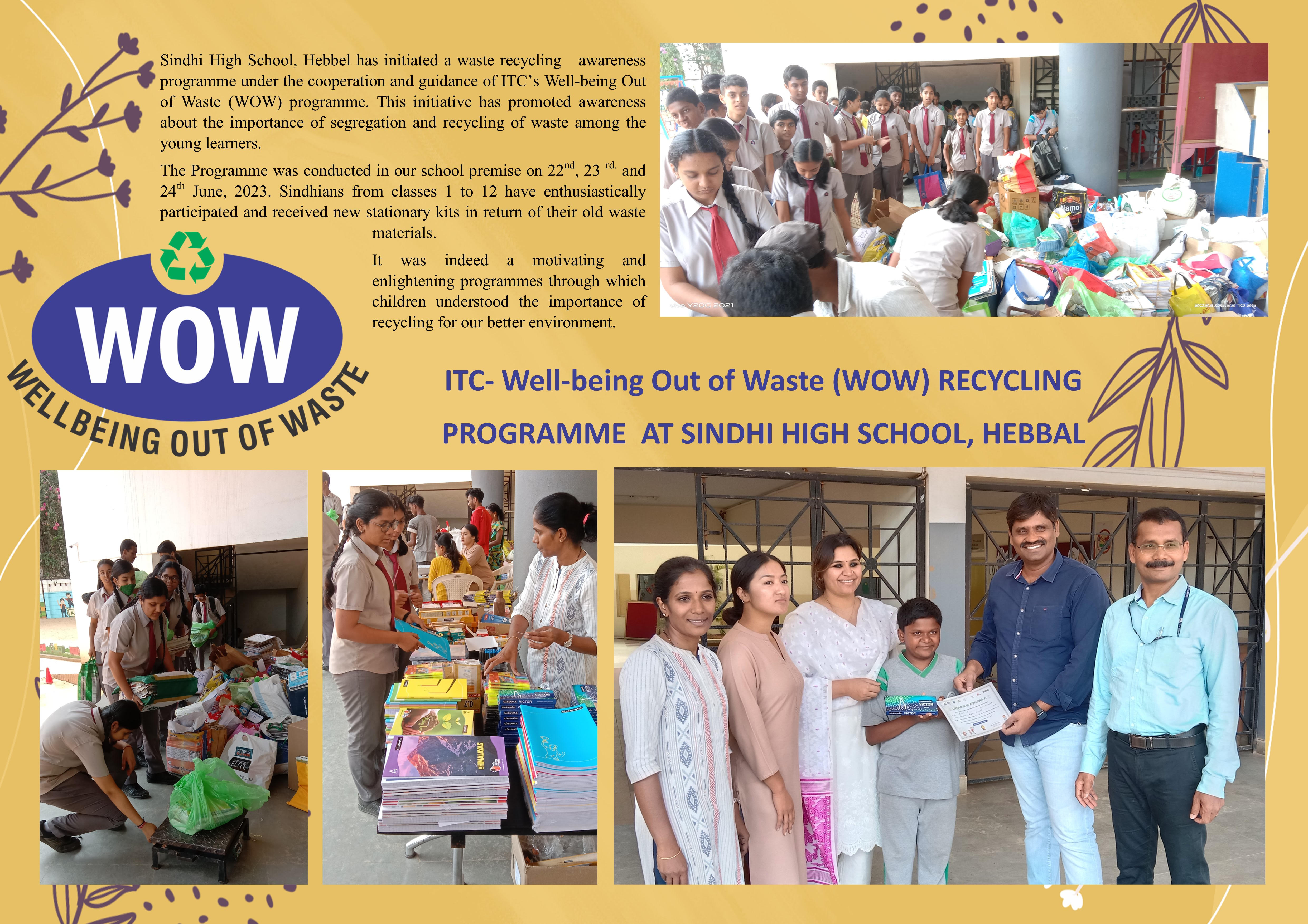 Well-being Out of Waste