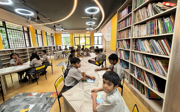 Inauguration of the Junior Library and the Senior Library
